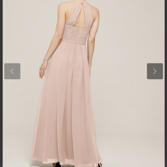 AW Aderes Bridesmaid Prom Formal Special Occasion Wedding Guest Dress, Pink, 8 - Picture 2 of 11